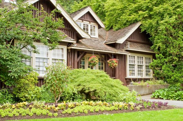 Log Home Landscaping in Joplin